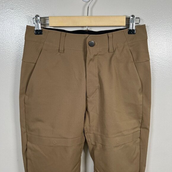 Lululemon Mile View Pant Mens Size 28 Frontier Brown Travel Work Water Repellent - Picture 4 of 12